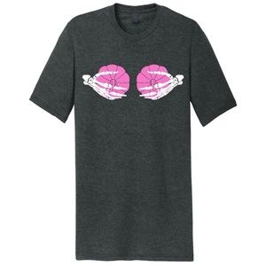Breast Cancer Awareness Halloween Graphic Tee